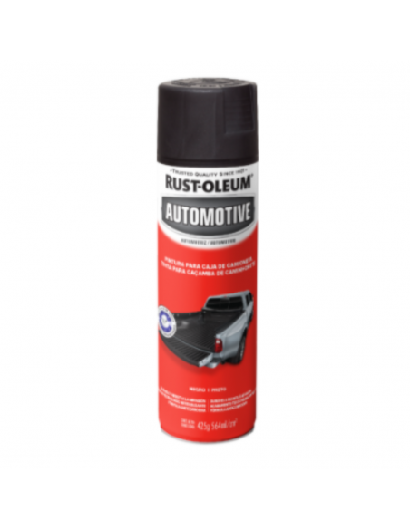 Pintura en Aerosol para Caja de Camioneta Color Negro, RUST-OLEUM