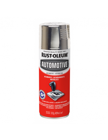 RUST-OLEUM Pintura Metálica de Uso Interior Color Cromo