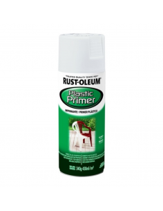 Imprimante plástico en aerosol color blanco mate de Rust-Oleum | Jobbi