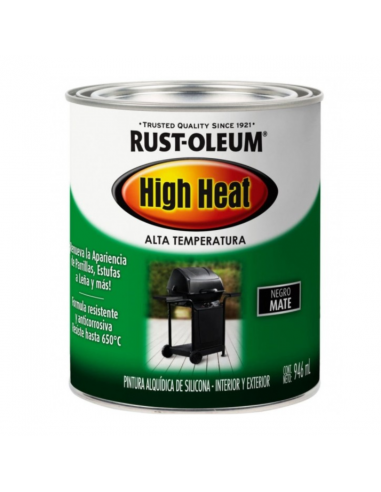 High Heat alta temperatura negro...