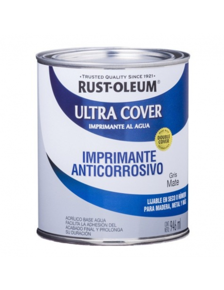 Imprimante anticorrosivo al agua color gris, Rust-Oleum | Jobbi