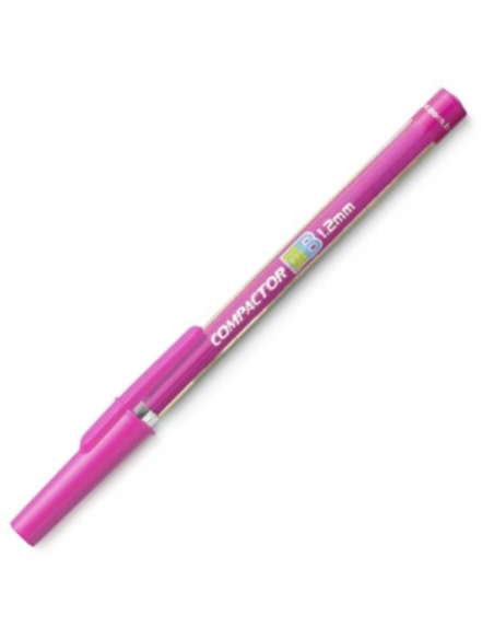 Bolígrafo rosado COMPACTOR