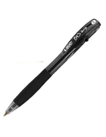 Bolígrafo retractil BU3 negro, BIC