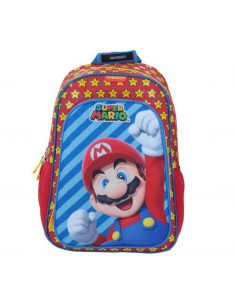 MOCHILA GRANDE MARIO BROS CHENSON MB65104-9