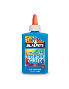 Pegamento lavable de color azul - ELMERS