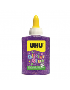 Pegamento Glitter Glue UHU Morado 88.5ml