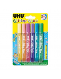 Pegamento Glitter UHU en Lápiz