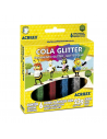 Pegamento glitter Acrilex c/ 6 colores