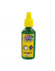 Pegamento Glitter Verde Acrilex 23g