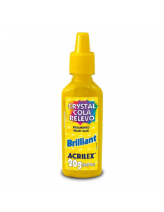Pegamento brillante amarillo oro 20g ACRILEX