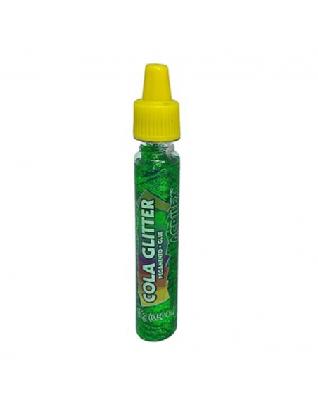 Pegamento Glitter verde, ACRILEX
