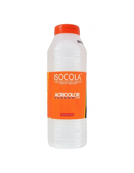 Isocola Pegamento Liquido de 455 gr, ACRICOLOR
