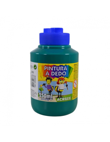 Pintura al Dedo Verde Bandera 250ml,...