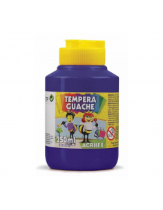 Tempera Guache Violeta 250 ml, ACRILEX