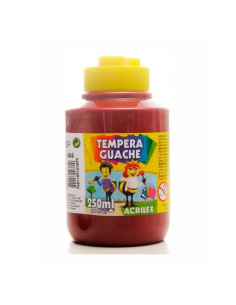 Tempera Guache Vino 250 ml, ACRILEX