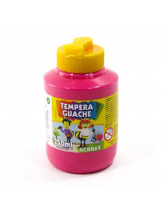 Tempera Guache Rosa 250 ml, ACRILEX