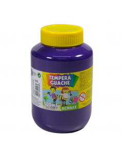 Tempera Guache Violeta 500ml, ACRILEX