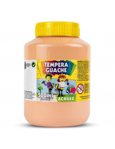 Tempera Guache Piel 500ml, ACRILEX