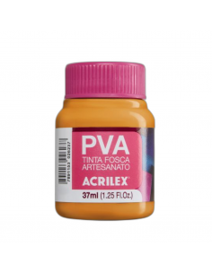Pintura para Artesanía PVA Amarillo Cadmio 37ml, ACRILEX