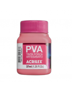 Pintura para Artesanía PVA Rosa Té 37ml, ACRILEX