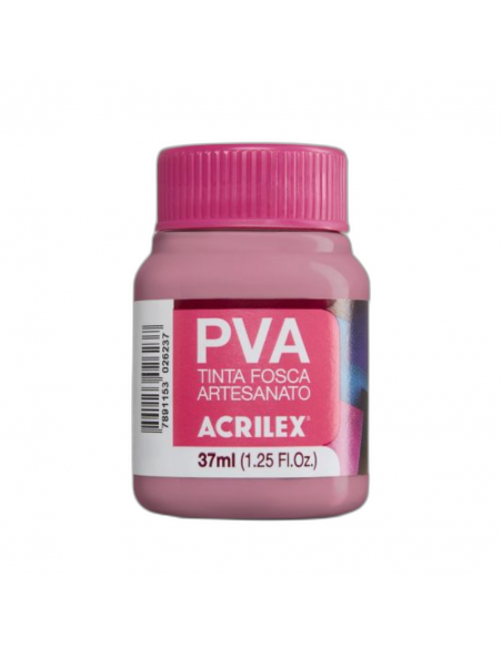 Pintura para Artesanía PVA Rosa Antiguo 37ml, ACRILEX