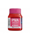 Pintura para Artesanía PVA Rojo Vivo 37ml, ACRILEX