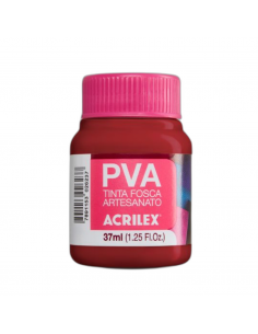 Pintura para Artesanía PVA Cereza 37ml, ACRILEX