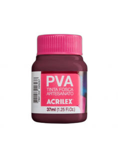 Pintura para Artesanía PVA Arándano 37ml, ACRILEX