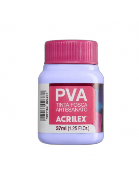 Pintura para Artesanía PVA Lila Bebé 37ml, ACRILEX