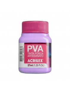 Pintura para Artesanía PVA Lila 37ml, ACRILEX