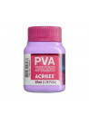 Pintura para Artesanía PVA Lila 37ml, ACRILEX