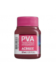 Pintura para Artesanía PVA Vino  37ml, ACRILEX