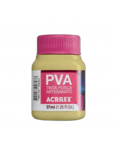 Pintura para Artesanía PVA Ocre Oro 37ml, ACRILEX