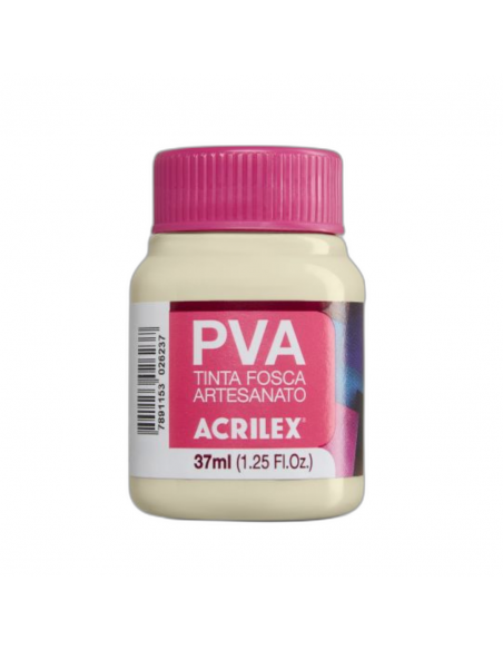 Pintura para Artesanía PVA Paja 37ml, ACRILEX