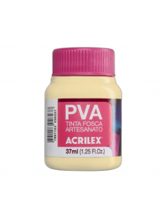 Pintura para Artesanía PVA Marfil 37ml, ACRILEX