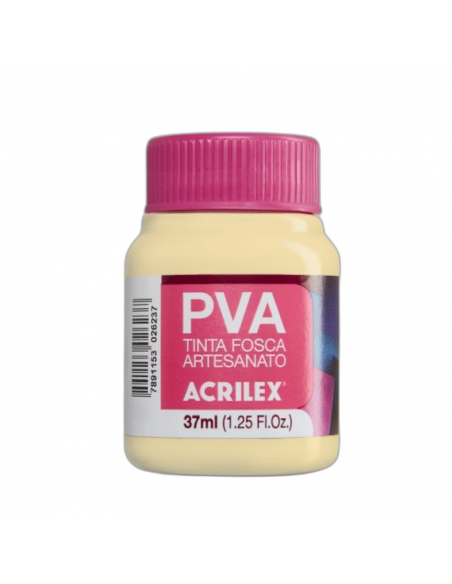 Pintura para Artesanía PVA Marfil 37ml, ACRILEX