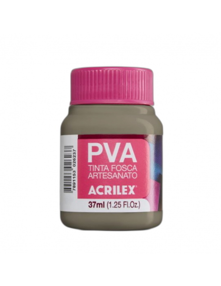 Pintura para Artesanía PVA Hormigón 37ml, ACRILEX