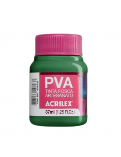 Pintura para Artesanía PVA Verde Musgo 37ml, ACRILEX