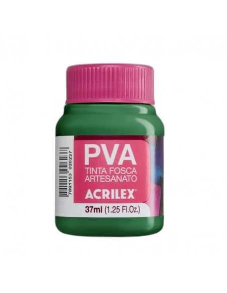 Pintura para Artesanía PVA Verde Musgo 37ml, ACRILEX
