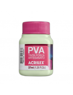 Pintura para Artesanía PVA Verde Primavera 37ml, ACRILEX