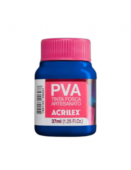 Pintura para Artesanía PVA Azul Turquesa 37ml, ACRILEX