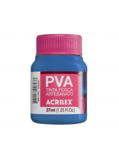 Pintura para Artesanía PVA Azul Marino 37ml, ACRILEX