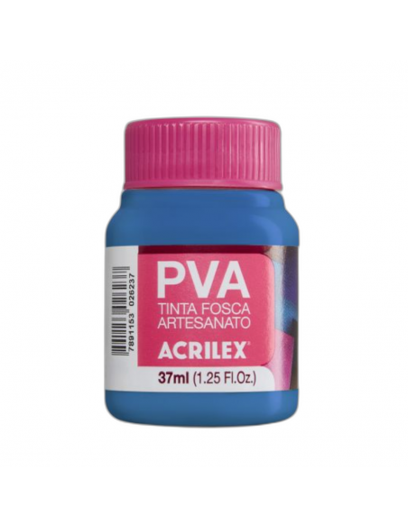 Pintura para Artesanía PVA Azul Marino 37ml, ACRILEX