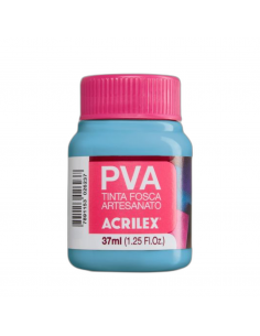 Pintura para Artesanía PVA Azul Invierno  37ml, ACRILEX