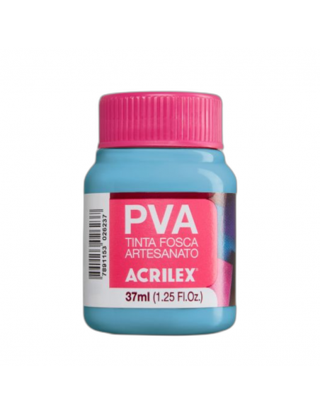 Pintura para Artesanía PVA Azul Invierno  37ml, ACRILEX