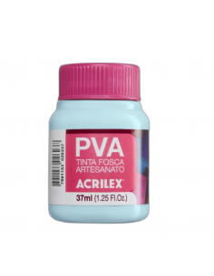 Pintura para Artesanía PVA Azul Hortensia 37ml, ACRILEX