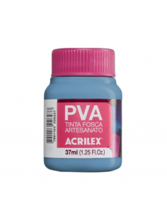 Pintura para Artesanía PVA Azul Country 37ml, ACRILEX