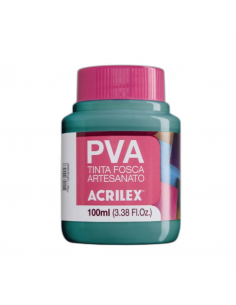 Pintura para Artesanía PVA Verde Vivo 100ml, ACRILEX