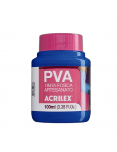 Pintura para Artesanía PVA  Azul Ultramar 100ml, ACRILEX