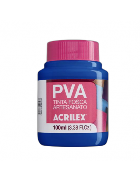 Pintura para Artesanía PVA  Azul Ultramar 100ml, ACRILEX